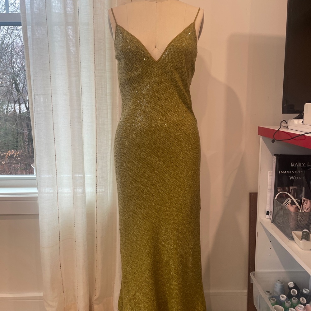 Diane von Furstenberg Sequin and Silk Havita Dress